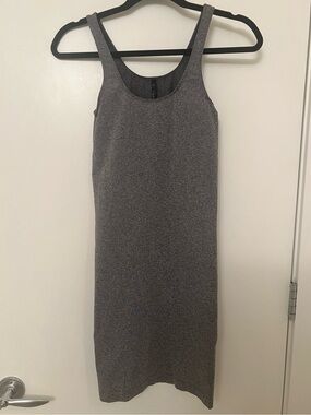 Babaton Bodycon Dress – Heather Grey, Size Small